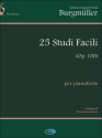 Johann August Franz Burgmller, 25 Studi Facili (op.100), per Pianofor Klavier Buch