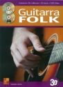 La Guitarra Folk En 3D Gitarre Buch + CD + CD-ROM