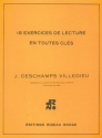 18 Exercices de Lecture en toutes Cls Solfege Buch