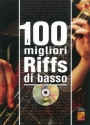 100 Migliori Riffs Di Basso Bass Guitar Buch + CD