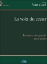 Henri van Gael, Voix Du Coeur Klavier Buch