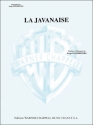 La javanaise for voice and piano score