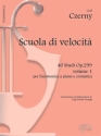 Carl Czerny, Scuola Della Velocita' Op.299 Vol. 1 Accordion Buch