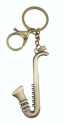 Schlsselanhnger Sax 8 cm Metall