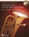 Advanced Concert Studies (+CD) for euphonium in bass clef