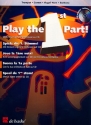 Play the first part (+CD): for trumpet or baritone in b flat