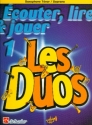 couter, lire, jouer vol.1 - Les Duos pour 2 saxophones soprano (tnor) (frz) partition