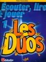 couter, lire, jouer vol.1 - Les Duos pour 2 fltes (frz) partition