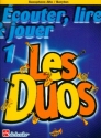 couter, lire, jouer vol.1 - Les Duos pour 2 saxophones alto (baryton) (frz) partition