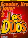 couter, lire, jouer vol.2 - Les Duos pour 2 fltes (frz) partition