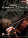 12 European Dances (+CD) for violin and piano