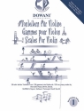 Tonleitern (+Online Audio) fr Violine Texte in dt/en/fr