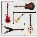 Minimagnetbox Gitarren 7,7 x 7,7 cm