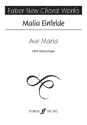 Ave Maria for mixed chorus and organ score