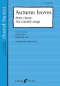 Autumn leaves for female (sa) chorus and piano,  score