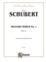 Military March no.1 op.51 for 2 pianos 8 hands