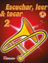 Jaap Kastelein_Michiel Oldenkamp Escuchar, Leer & Tocar 2 trombn Trombone BC Buch + CD