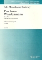 Der frohe Wandersmann op.75,1 fr Mnnerchor a cappella Partitur