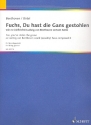 Fuchs du hast die Gans gestohlen ... fr Streichquartett Partitur und Stimmen