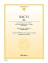 Air BWV1068 fr Klarinette und Klavier