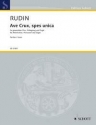 Rudin, Rolf: Ave Crux, Spes Unica op. 67 fr gemischten Chor, Schlagzeug und Orgel Partitur - zugleich Orgelstimme