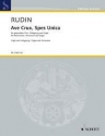 Rudin, Rolf: Ave Crux, Spes Unica op. 67 fr gemischten Chor, Schlagzeug und Orgel Stimmensatz - Schlagzeug/Orgel