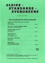 Oldies Standards Evergreens Band 32 fr Klavier und Combo Klavierpartitur und Stimmensatz