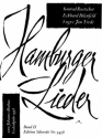 Hamburger Lieder Band 2 fr Gesang und Klavier