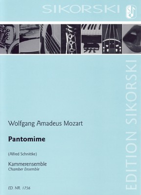 Pantomime KV446 fr Kammerensemble,  Partitur Schnittke, Alfred, Rekonstruktion