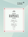 Raphael, Gnter Sonate op. 12/1  Vl,Klav