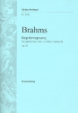 Begrbnisgesang op.13 fr 5 stimmigen gem. Chor und Blasinstrumente Klavierauszug