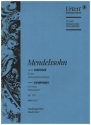 Sinfonie d-Moll Nr.5 op.107 MWVN15 fr Orchester Studienpartitur