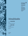 Ouvertre C-Dur (op.101) MWV P 2 fr Orchester Partitur