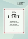 Franck, Eduard Streichsextett Nr. 2 op. 50 fr 2 Violinen, 2 Violen und 2 Violoncelli Studienpartitur