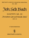 Du wahrer Gott und Davids Sohn Kantate Nr.23 BWV23 Harmonie