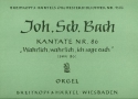 Wahrlich wahrlich ich sage euch Kantate Nr.86 BWV86 Orgel