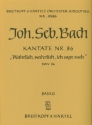 Wahrlich wahrlich ich sage euch Kantate Nr.86 BWV86 Violoncello / Kontrabass