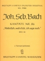 Wahrlich wahrlich ich sage euch Kantate Nr.86 BWV86 Harmonie