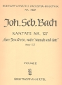 Herr Jesu Christ wahr' Mensch und Gott Kantate Nr.127 BWV127 Violine 2