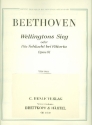 Wellingtons Sieg op.91 fr Orchester Violine 1