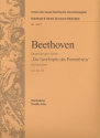 Die Geschpfe des Prometheus op.43 - Ouvertre fr Orchester Kontrabass