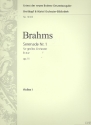 Serenade D-Dur Nr.1 op.11 fr Orchester Violine 1