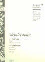 Sinfonie d-Moll Nr.5 op.107 MWVN15 fr Orchester Violine 1