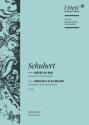 Messe As-Dur D678 fr Soli, gem Chor und Orchester Chorpartitur