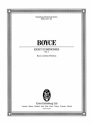 W.Boyce, 8 Symphonies op. 2 fr Orchester Partitur