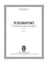 Tschaikowsky, Pjotr Iljitsch, Variationen ber ein Rokoko-Thema op. 33 fr Orchester Violine 2