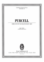 Purcell, Henry, Ode on St. Cecilia's Day 1692 fr Soli, gem Chor und Orchester Violoncello/Kontrabass