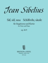 Sibelius, Jean Sv, sv, susa - Schilfrohr susle op. 36/4 S,Klav Ausgabe fr mSt,Klav