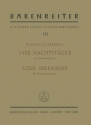 TP121  R.Kelterborn, Vier Nachtstcke (1963) fr Kammerorchester  Studienpartitur