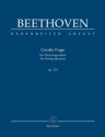 Quartett B-Dur op.130 fr 2 Violinen, Viola und Violoncello Studienpartitur